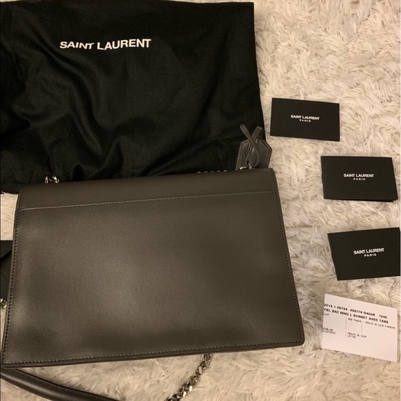 Authentic YSL medium sunset bag - Picture 4 of 5